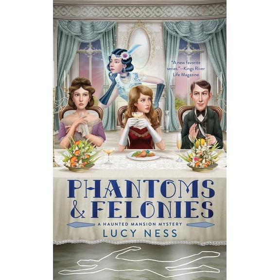 A Haunted Mansion Mystery: Phantoms and Felonies (Series #2) (Paperback)