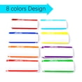thumbnail image 3 of SagaSave 200 Sheets Name Tags Stickers Paper Lables Stickers Rolls for School Office Home 8 Colos, 3 of 6