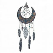 Accent Plus Crescent Moon Native-Style Metal Wall Decor