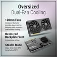 thumbnail image 4 of PNY NVIDIA GeForce RTX™ 5070 Ti Slim Dual-Fan, Dual-Slot OC Graphics Card (16GB GDDR7, 256-bit, Boost Speed: 2572 MHz, PCIe® 5.0, HDMI®/DP 2.1, NVIDIA Blackwell Architecture, DLSS 4.5), 4 of 19