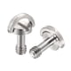 thumbnail image 1 of Adaptadores de tornillo Unique Bargains 1/4 Macho Acero inoxidable 0.55 Longitud 2uds, 1 of 5