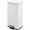 White, variant on Innovaze 8 Gallon/30 Liter Rectangular Stainless Steel Step-on Trash Can for Kitchen,Silver