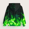 thumbnail image 5 of WOYY Toddler Boys Hoodie Fire Print Hooded Sweatshirt Casual Active Hoodies, Sizes 3-4T, 5 of 5