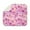 Pink Daisy Seeds, variant on Daisy Flower Pattern Dish Drying Pad for Kitchen Sink Microfiber Mat Foldable Absorbent Drainer Rack Spring Summer 16x18 Inch