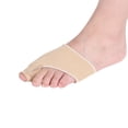 thumbnail image 2 of Funda ortopédica de silicona para corrección del hallux valgus del dedo gordo del pie, cuidado de los pies durante el día y la noche, funda para pies, protección para los dedos del pie con doble punta, 2 of 5