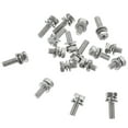 Miangastore 18pc Stainless Steel Nuts & Bolts Kit with Washers