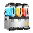 thumbnail image 5 of KFFKFF Commercial Slushy Machine, 12Lx3Tank Slushie Machine, 144CUPS Frozen Drink Machine with Temperature Preservation, Slushy Maker Machine, 5 of 9