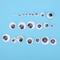 thumbnail image 3 of Ojos de Plásstico, Ojos Móviles Accesorios de Muñecas Juguetes ojos, 1 Caja para animales Lujosos, 3 of 7