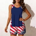 thumbnail image 4 of SELONE 4th of July Womens Swimsuits Tankini 2 Piece Red White Blue Swimwear Tank Top and Bottoms Patriotic Clothes, 4 of 7