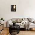 thumbnail image 3 of Stupell Industries Classy Cat with Wine Animals & Insects Painting Gray Framed Art Print Wall Art, 16 x 20, 3 of 9