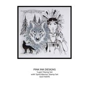 Pink Ink Designs 6X8 Clear Stamp Set-Lupin