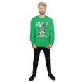 thumbnail image 4 of Tom And Jerry Mens Christmas Fair Isle Sweatshirt, 4 of 5
