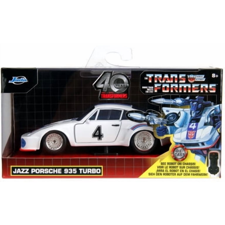 Transformers G1 - Hollywood Rides - 1:32 Jazz 1976 Porsche 935 Die