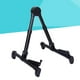thumbnail image 2 of Soporte plegable para guitarra, expositor vertical, accesorios para guitarra, instrumento musical, bajo (negro), 2 of 5