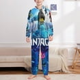 thumbnail image 2 of Ninjago Kids Hooded Jumpsuit Union Suit Onesie One Piece Blanket for Boys Girls, 2 of 7