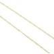 thumbnail image 3 of Cadena Martillada Bitono Ametrinaa 2mm Oro Italiano Sólido 10k 50cm, 3 of 5