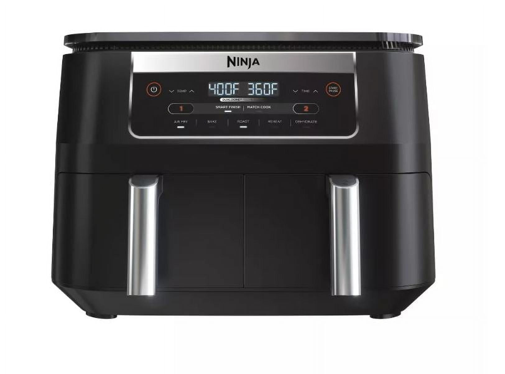 New Ninja Foodi 6-in-1, 8-qt. Double Basket Air Fryer with