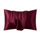 thumbnail image 2 of Funda de almohada de seda sintética, funda de almohada de satén reversible de color liso, funda de almohada de color liso, funda de almohada para dormir, funda de almohada de satén de seda sintética, 2 of 6