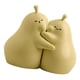 thumbnail image 5 of Lovely Hugging Pear Book Stand Cerámica Sujetalibros Festival Regalos Escritorio Decoración Accesorio Estantería Ornamento Pieza Fina Mano de Amarillo Talla S Gloria sujetalibros decorativos, 5 of 9