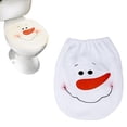 thumbnail image 1 of La Cubierta Del Asiento Del Inodoro De Navidad Para La Decoración Navideña De Bricolaje Del Baño Monstrate HA043398-01, 1 of 1