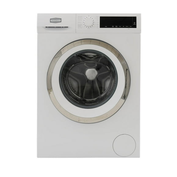 Marathon Deluxe 24" White Front Load Washing Machine
