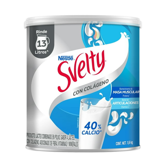 Producto Lácteo Svelty en Polvo con Colágeno Lata de 1,6 kg