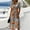 Gray, variant on Womens Halloween Dress Ghost V Neck Witch Hat Casual Wedding Guest Dress Skeleton Short Sleeve Vintage Wrap Dresses XL