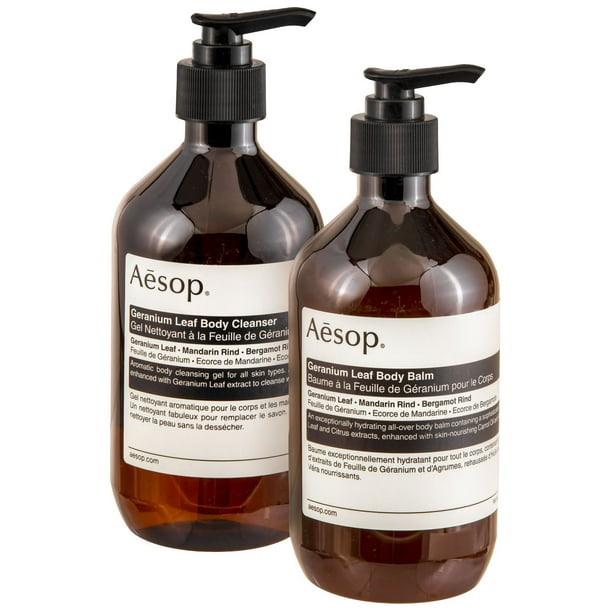 Aesop Geranium Leaf Duet セット Amazon.com : Aesop Geranium Leaf Duet | Gel Body Cleanser