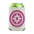 thumbnail image 1 of Green Lantern Blackest Night Star Sapphire Logo Can Cooler - Drink Sleeve Hugger Collapsible Insulator - Beverage Insulated Holder, 1 of 4