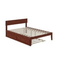 thumbnail image 3 of Boston Full Bed with Twin Trundle in Walnut, 3 of 6
