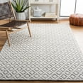 thumbnail image 3 of SAFAVIEH Vermont Thurstan Geometric Wool Area Rug, Ivory/Grey, 6' x 6' Square, 3 of 9