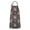 Pioneer Flower Floral-1, variant on Pioneer Flower Floral Print Pattern Apron for Women and Men, Cotton Linen Waterproof with Pockets, Adjustable, 33x27 Inch for Kitchen, Gardening, BBQ, Salon