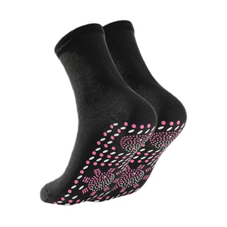 

ZENTREE Self Heating Sock Tourmaline Self-Heating Therapy Magnetic Socks Breathable Massage Anti-Freezing Warm Foot Socks Skiing