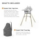 thumbnail image 3 of Trona Stokke Clikk Cloud Grey con bolsa de viaje gris 6-36 M, 3 of 8