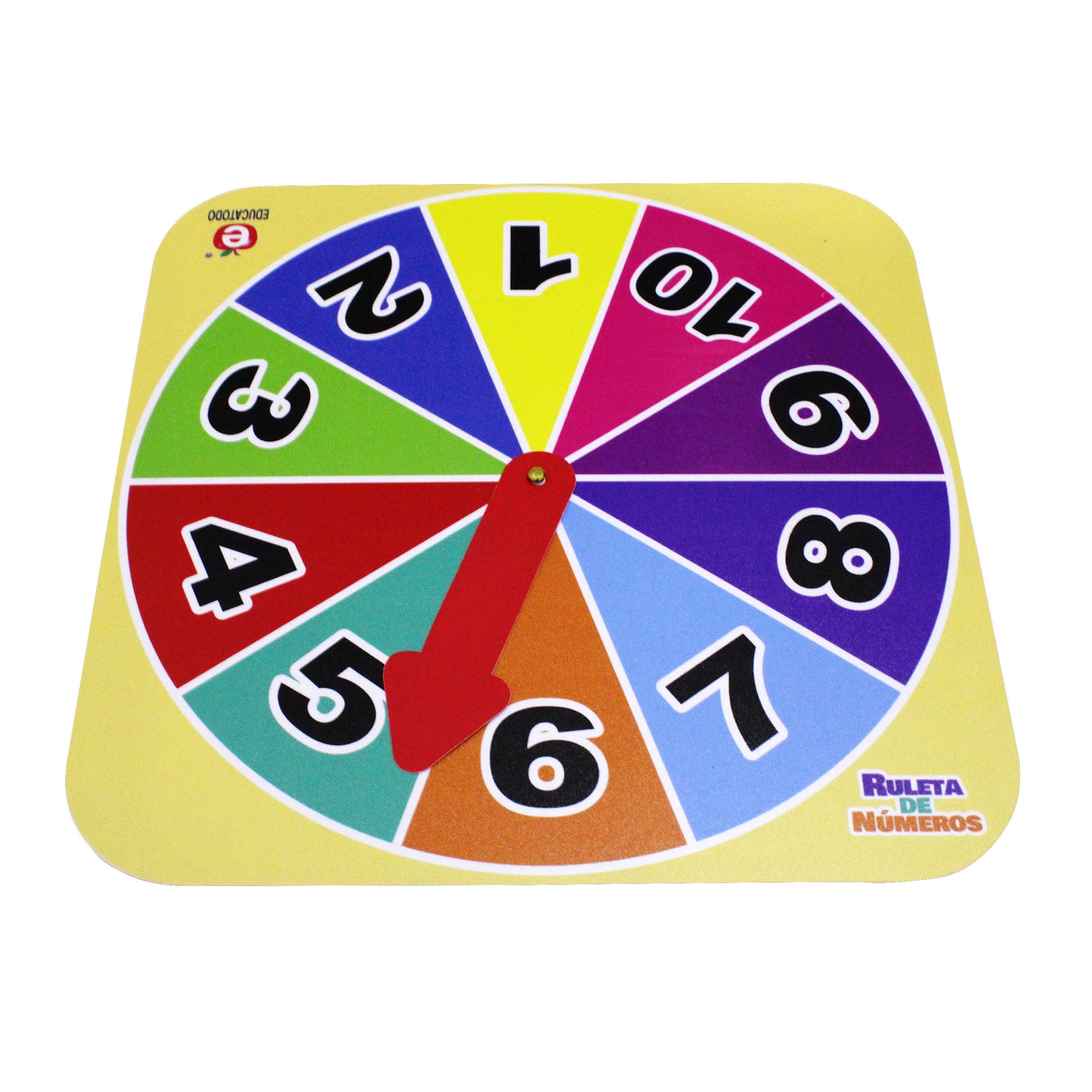 Ruleta Numérica 30 X 30 Cms. Educatodo J-0851 | Walmart en línea