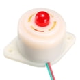 thumbnail image 1 of Zumbador Electrónico Uxcell DC12V 100dB Alarma de Tono Beep Sonido Intermitente, 1 of 5