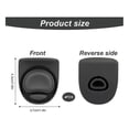 thumbnail image 3 of 4Pcs Replacement Stopper for FreeSip 24Oz 32Oz, Water Bottle Top Lid Replacement Parts, 3 of 5