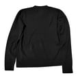 thumbnail image 3 of Tianiyouqing Women's 100% Merino Wool 2024 Fall Winter First-Line Ready to Wear Long Sleeve Seamless Knit Mock Neck Sweater Black S, 3 of 4