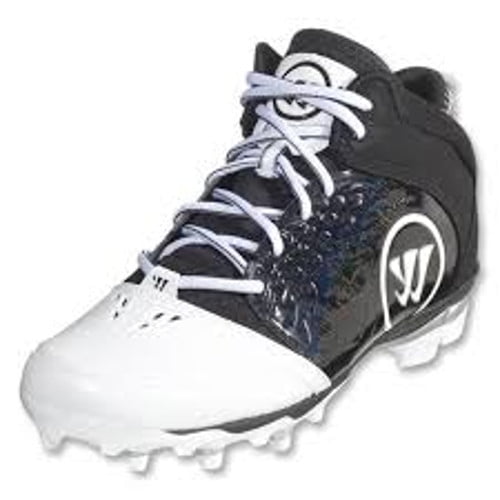 NEW Warrior Adonis Men's Lacrosse Cleats White/Grey Mens Size 13 