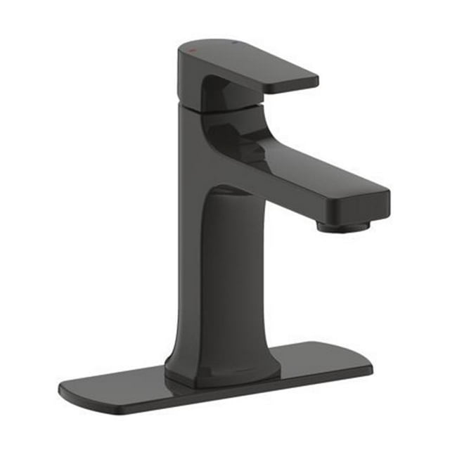 Ultra Faucets UF38107 Dean Collection Robinet de Toilette à une Poignée&44; Noir Mat