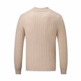 thumbnail image 3 of pstuiky camisetas de manga larga para hombre, Suéter de manga larga con media cremallera y rayas de color liso para hombre tops de invierno para hombre xxxl, 3 of 8
