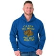 thumbnail image 5 of Stop World Melt You Grilled Cheese Unisex Plus Size Hoodie Brisco Brands 2X, 5 of 6