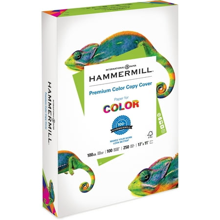 11x17 Presentation Paper - Hammermill, HAM122556, Color Copy Digital Cover Paper, 250 / Pack, Photo White
