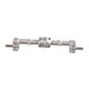 thumbnail image 1 of Accesorio de mejora del eje trasero de metal RC, puente de puerta de repuesto para D90 D96 D91 RC Plata, 1 of 9