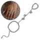 thumbnail image 5 of Bracelet With Finger Ring Butterfly Hand Harness For Birthday Silver, 5 of 5