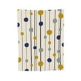 thumbnail image 7 of DouZhe Ultra-Soft Micro Fleece Lightweight Flannel Bed Blanket, Abstract Circles and Lines Print Cozy Warm Throw Blankets, 50"x40", 7 of 7