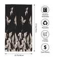 thumbnail image 4 of Kdxio Hand Towel Japanese White Crane for Bathroom Kitchen Fingertip Bath Towels 27.5 x 16 Inch Home Hotel Gym Laundry Room, 4 of 9