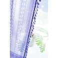 thumbnail image 6 of Lace Hollow Crochet Curtains Boho Sheer Curtain Valance Window Treatment for Kitchen Cafe, Tier with Handmade Tassels Rod Pocket, 6 of 8