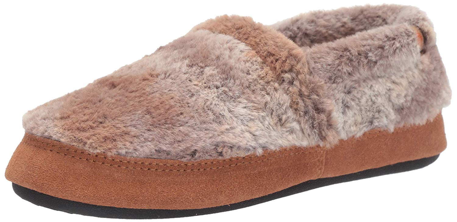 acorn memory foam slippers