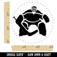 thumbnail image 2 of Hockey Goalie Goalkeeper with Stick Rubber Stamp for Scrapbooking Crafting Stamping - Small 3/4 Inch, 2 of 7